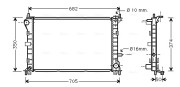 FD2379 Chladič, chlazení motoru AVA QUALITY COOLING