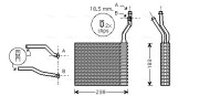 FD6365 Výměník tepla, vnitřní vytápění AVA QUALITY COOLING