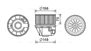 FD8612 vnitřní ventilátor AVA QUALITY COOLING