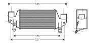 FDA4313 Chladič turba AVA QUALITY COOLING