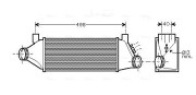 FDA4385 Chladič turba AVA QUALITY COOLING