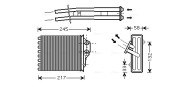 FT6304 Výměník tepla, vnitřní vytápění AVA QUALITY COOLING