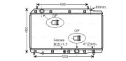 HD2215 Chladič, chlazení motoru AVA QUALITY COOLING