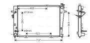 HY2167 Chladič, chlazení motoru AVA QUALITY COOLING