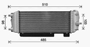 HY4486 Chladič turba AVA QUALITY COOLING