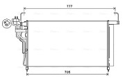 HY5347D Kondenzátor, klimatizace AVA QUALITY COOLING