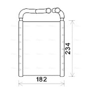 HY6356 Výměník tepla, vnitřní vytápění AVA QUALITY COOLING