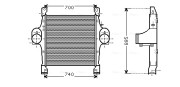 IV4069 Chladič turba AVA QUALITY COOLING