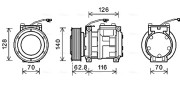 JDK014 Kompresor, klimatizace AVA QUALITY COOLING