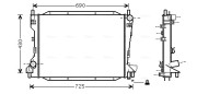 JRA2035 Chladič, chlazení motoru AVA QUALITY COOLING