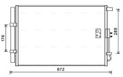 KA5229D Kondenzátor, klimatizace AVA QUALITY COOLING