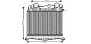 MN4040 Chladič turba AVA QUALITY COOLING