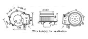 MS8643 vnitřní ventilátor AVA QUALITY COOLING