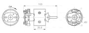 MS8783 vnitřní ventilátor AVA QUALITY COOLING