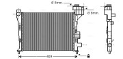 MSA2247 Chladič, chlazení motoru AVA QUALITY COOLING