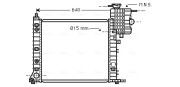 MSA2265 Chladič, chlazení motoru AVA QUALITY COOLING