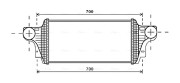 MSA4549 Chladič turba AVA QUALITY COOLING