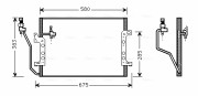 MSA5330 Kondenzátor, klimatizace AVA QUALITY COOLING