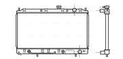 MT2143 Chladič, chlazení motoru AVA QUALITY COOLING