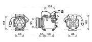 MTAK242 Kompresor, klimatizace AVA QUALITY COOLING