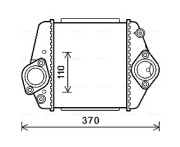 MZA4275 Chladič turba AVA QUALITY COOLING