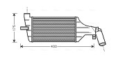 OLA4325 Chladič turba AVA QUALITY COOLING