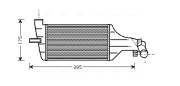 OLA4374 Chladič turba AVA QUALITY COOLING