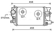 OLA4575 Chladič turba AVA QUALITY COOLING