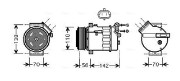 OLK449 Kompresor, klimatizace AVA QUALITY COOLING