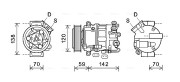 OLK577 Kompresor, klimatizace AVA QUALITY COOLING