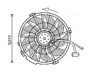 PE7555 Větrák, chlazení motoru AVA QUALITY COOLING