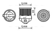 PE8370 vnitřní ventilátor AVA QUALITY COOLING