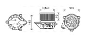 PE8373 vnitřní ventilátor AVA QUALITY COOLING