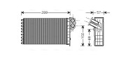 PEA6226 Výměník tepla, vnitřní vytápění AVA QUALITY COOLING