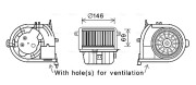 RT8589 vnitřní ventilátor AVA QUALITY COOLING