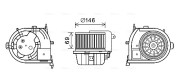 RT8592 vnitřní ventilátor AVA QUALITY COOLING