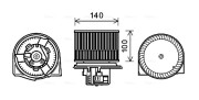 SB8078 vnitřní ventilátor AVA QUALITY COOLING