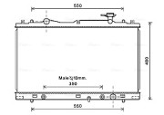 SZ2126 Chladič, chlazení motoru AVA QUALITY COOLING