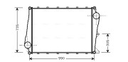 VL4021 Chladič turba AVA QUALITY COOLING