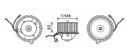 VN8349 vnitřní ventilátor AVA QUALITY COOLING