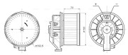 VN8445 vnitřní ventilátor AVA QUALITY COOLING