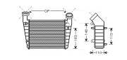 VNA4238 Chladič turba AVA QUALITY COOLING