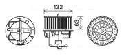 VO8179 vnitřní ventilátor AVA QUALITY COOLING