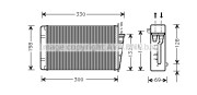 AL6015 Výměník tepla, vnitřní vytápění AVA QUALITY COOLING