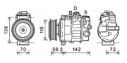 AIK398 Kompresor, klimatizace AVA QUALITY COOLING