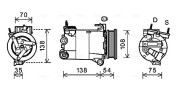 FDK478 Kompresor, klimatizace AVA QUALITY COOLING