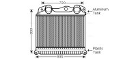 MN4055 Chladič turba AVA QUALITY COOLING