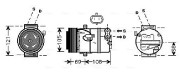 OLK426 Kompresor, klimatizace AVA QUALITY COOLING