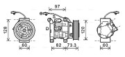 TOK625 Kompresor, klimatizace AVA QUALITY COOLING