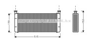 DF6021 Výměník tepla, vnitřní vytápění AVA QUALITY COOLING
